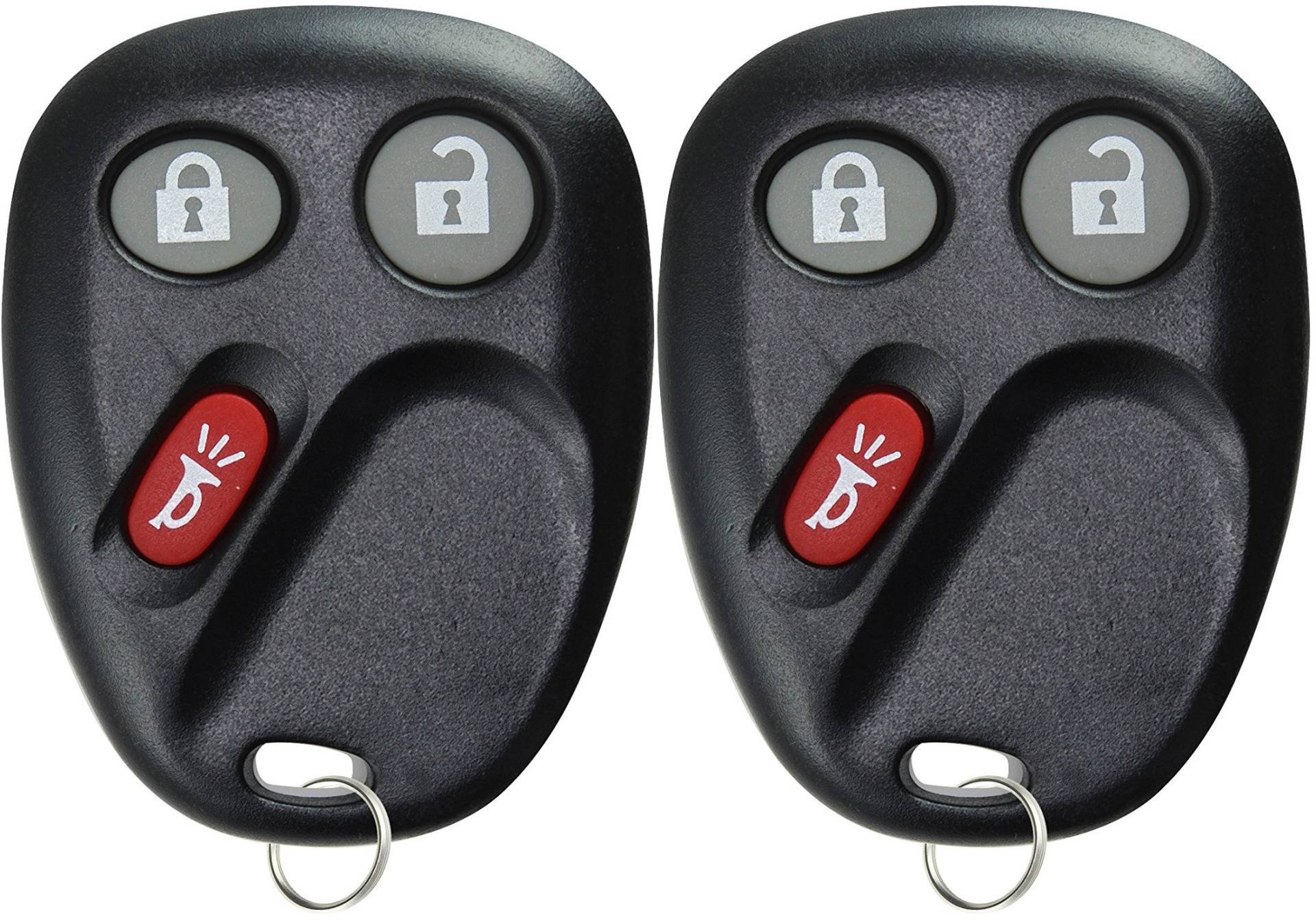 KeylessOption Keyless Entry Remote Control Car Key Fob Replacement for LHJ011 (Pack of 2) von KeylessOption