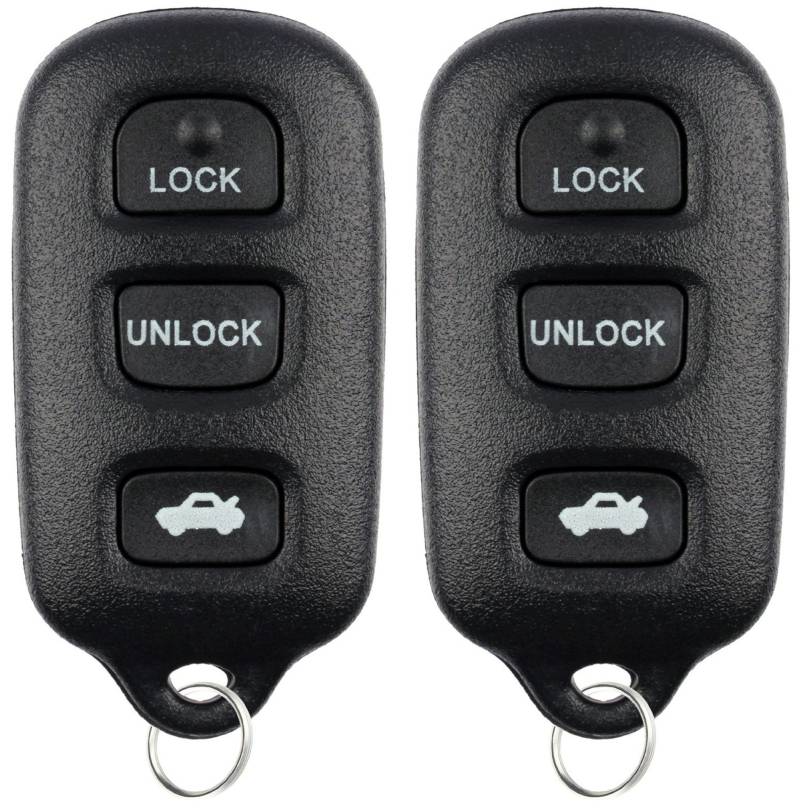 KeylessOption Keyless Entry Remote Control Fob Car Key Replacement for GQ43VT14T (Pack of 2) von KeylessOption