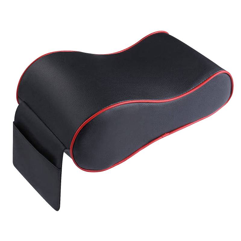 KiAKUO Mittelarmlehne Cover Memory Foam Konsole Armlehnen Box Pad Cover Waschbare PU Leder Armlehnenbezüge für Autos Ergonomisches Design Armlehnen Box Cover für die meisten Fahrzeuge, SUVs von KiAKUO