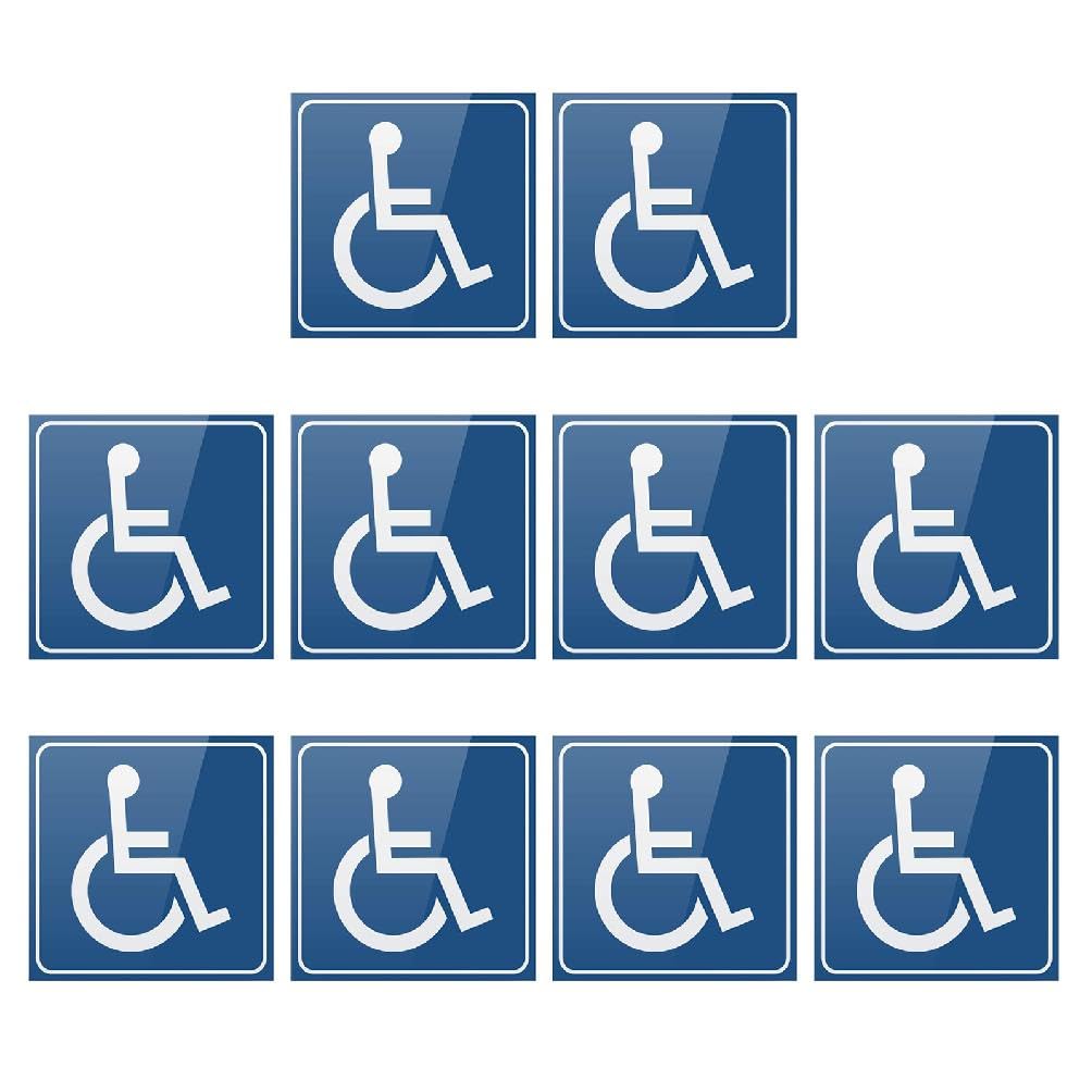 KieTeiiK Behinderten Rollstuhl Schild Aufkleber von KieTeiiK