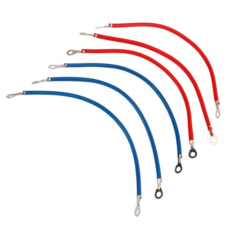 Wechselrichterkabel, Oxidationsbeständiges 25-cm-Batteriewechselrichterkabel aus Reinem Kupfer, Sicher und Stabil Leitend für Elektrofahrräder von Kikumi