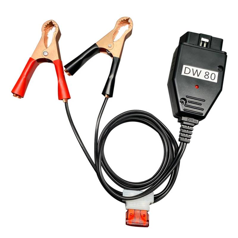 Kingke 2-in-1 Fahrzeug-Stromversorgungskabel Auto Memory Saver 2 in 1 Fahrzeug ECUs Netzteilkabel mit Clips-On von Kingke