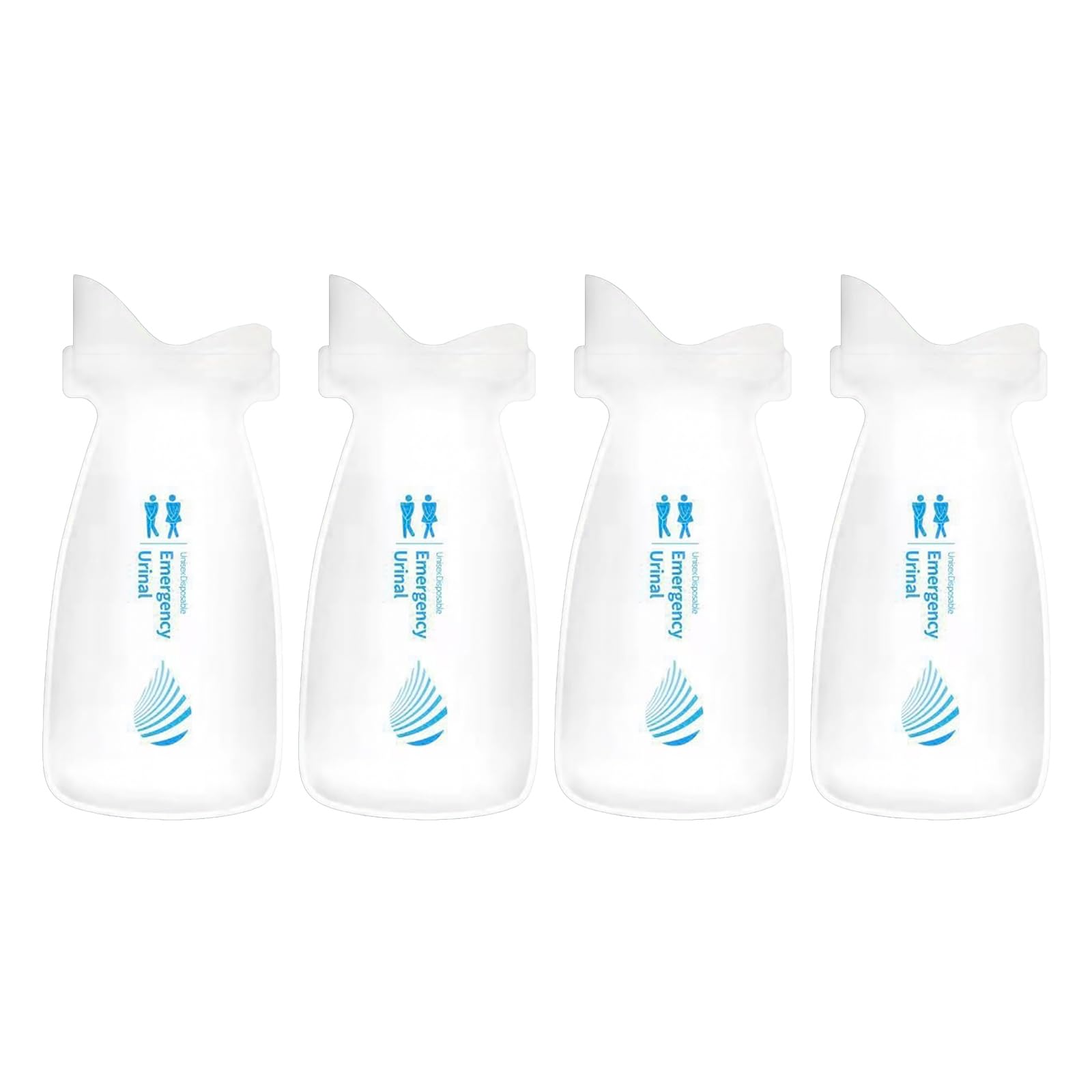 Kingke 4 Pack 700 ml Auto-Tasche Erbrochenes Taschen Handlicher Unisex Urinal Toilettenbeutel für Kinder Erwachsene Emesis Bags von Kingke