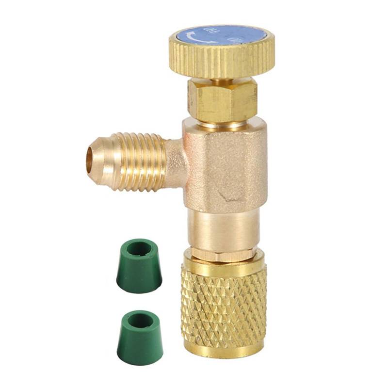 Kingke Klimaanlage Ventile 1/4 Zoll Für R410 1/4 Adapter Fitting Kälte Reparatur Und R22 R410a Ladeventile von Kingke