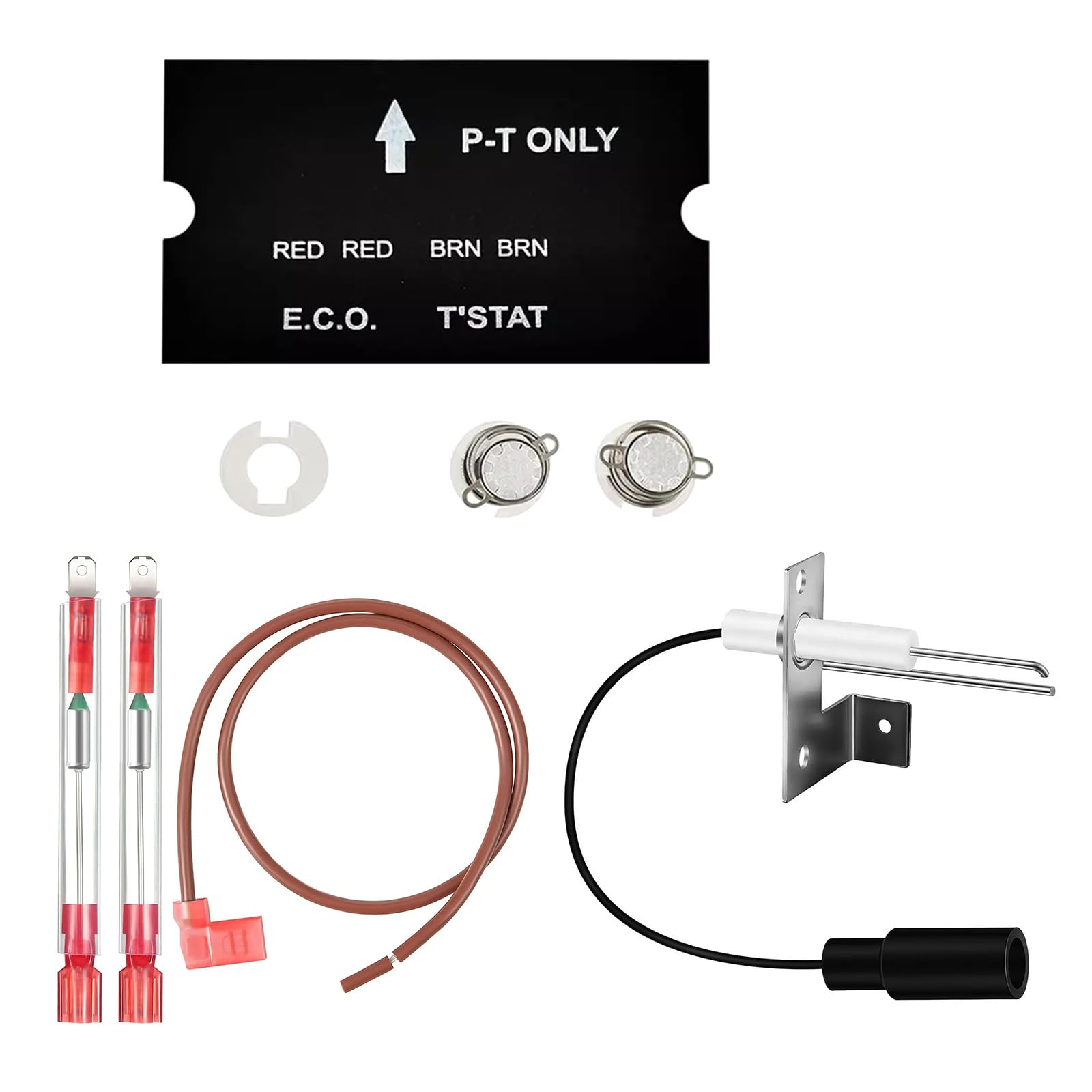 Kingke Komplettes Warmwasserbereiter Montageset Thermo-Abschaltzünder & Thermostat passend für Anhängermodelle 91447 & 93868 von Kingke