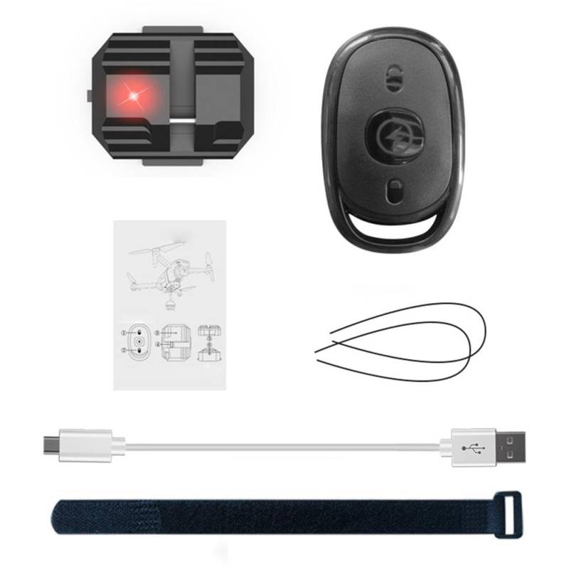 Kioball Drohne Dropper für Mini 3 Pro/für Air 2S/für X8SE Drohne Teile USB Aufladen One Key Fernbedienung von Kioball