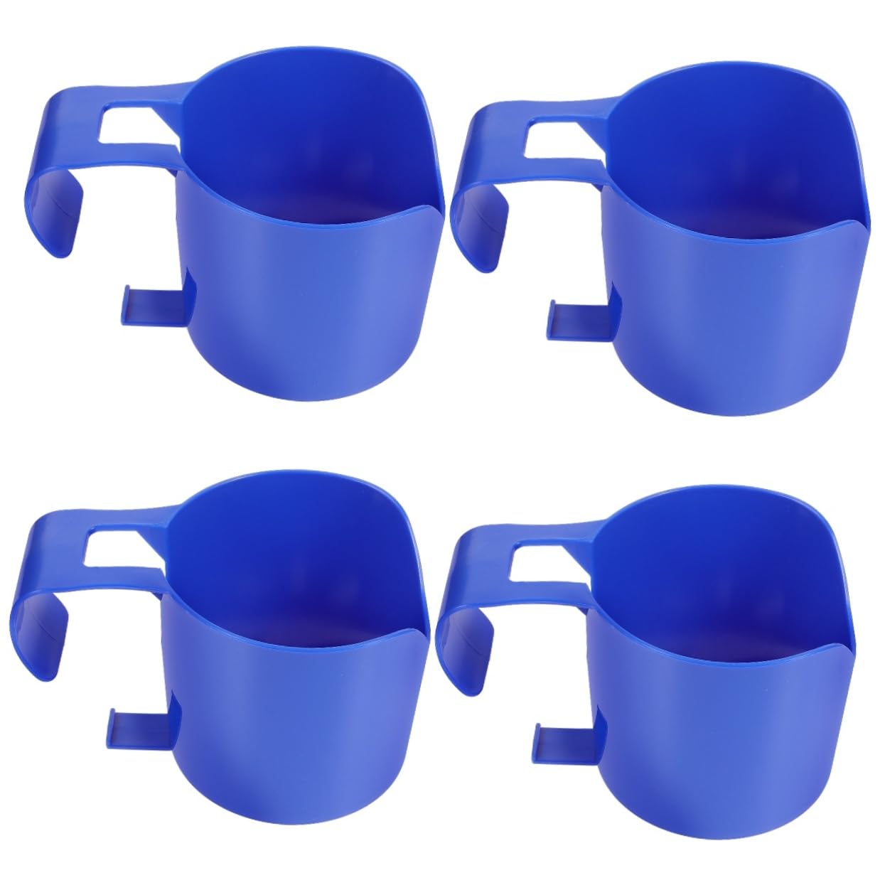 4 Stück Sport Glaswaren Tasse für Kleinkinder becherhalter für Pool poolzubebör Mehrzweck-Becherhalter für den Pool Flaschenhalter für Schwimmbecken Plastik Blue Wiederverwendbar Kisangel von Kisangel