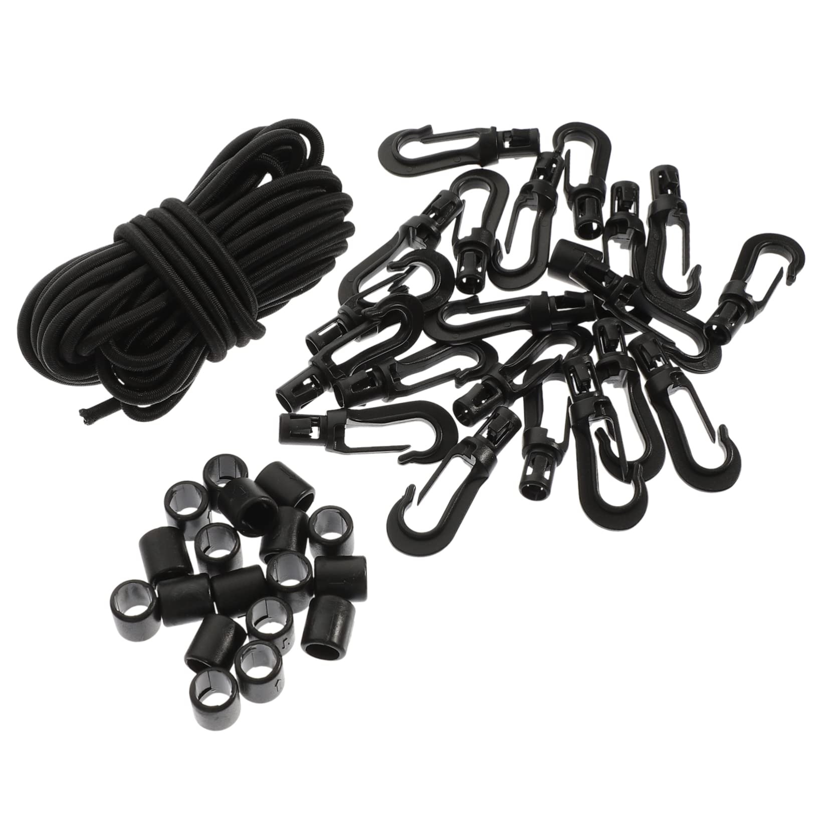 Kisangel 1 Set Bungee Dock Line Mit Heavy Duty Haken Elastisches Bootsseil Für Kajak Kanu Und Wasserfahrzeuge 5 Meter Sicherheitsleine Für Outdoor Aktivitäten Und Bootszubehör von Kisangel