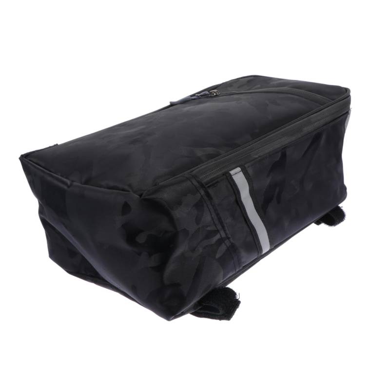 Kisangel Fahrradtasche Fahrradrucksack Fahrradzubehör Fahrradlenkertasche Fahrradheck große Aufbewahrungstasche Outdoor-Fahrrad-Hecktasche unter den Rücksitztaschen Polyester Camouflage von Kisangel