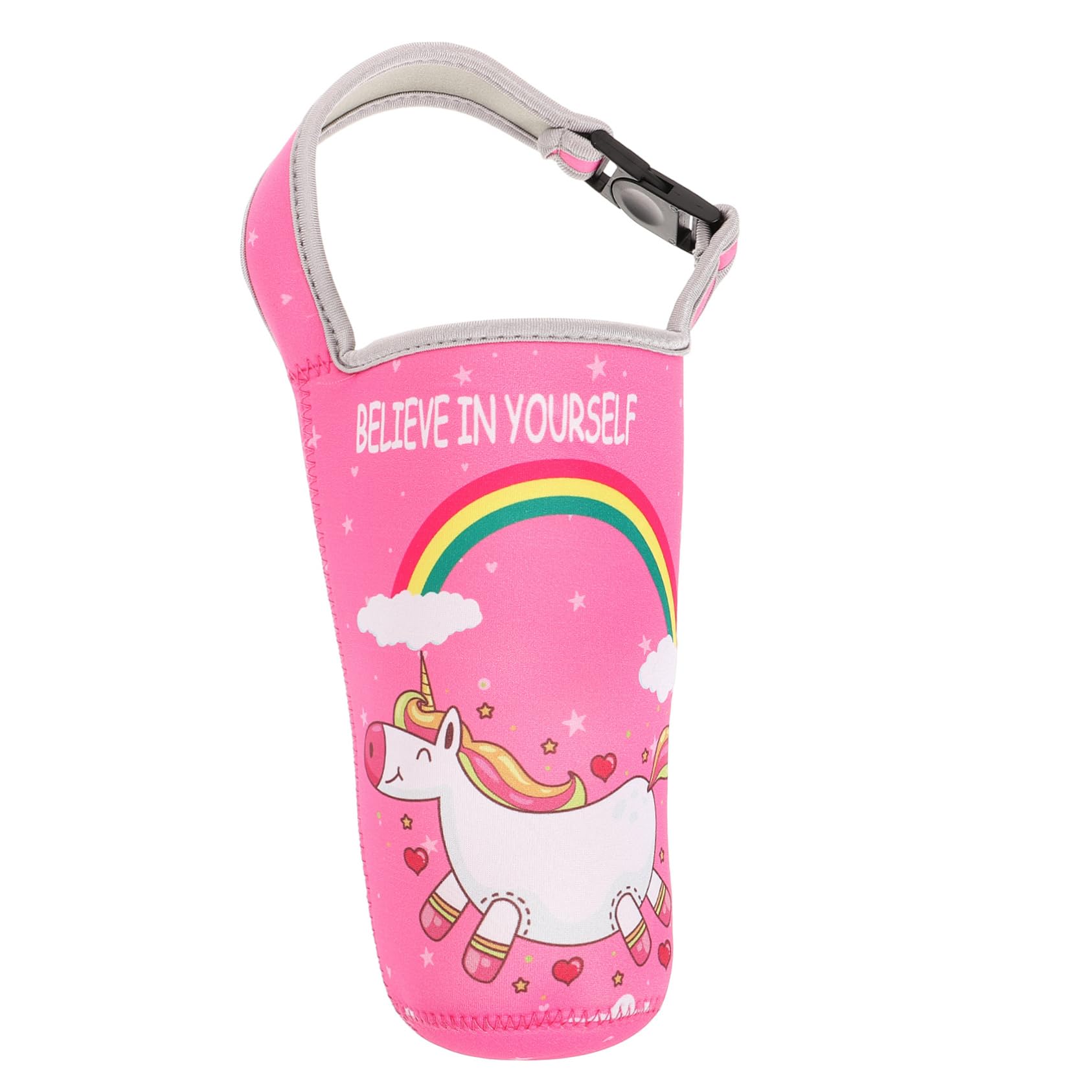 Kisangel Praktische Tragetasche Tassen Deckel der Wasserflasche Wasserflaschengriff handhaben cupholder Mug Holder Taschen flaschenregal Wasserflaschenhalter tragbarer Becherträger Neopren von Kisangel