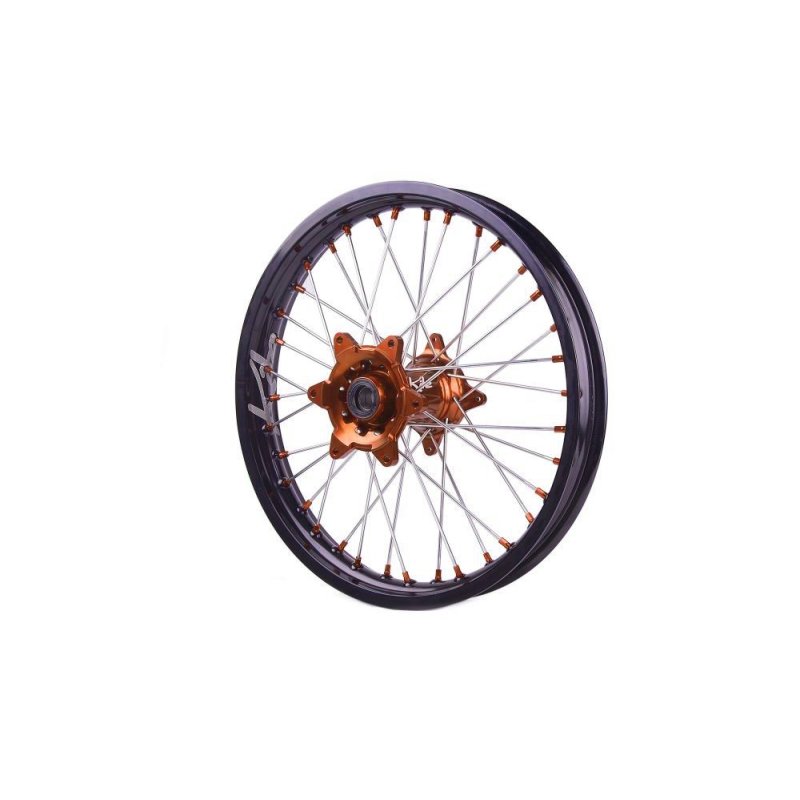 WHEEL ASSEMBLY MX-EN SPORT REAR 2.15" X 18" ALUMINUM ORANGE von Kite