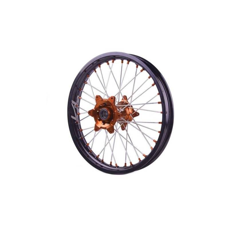 WHEEL ASSEMBLY MX-EN SPORT REAR 2.15" X 18" ALUMINUM ORANGE von Kite