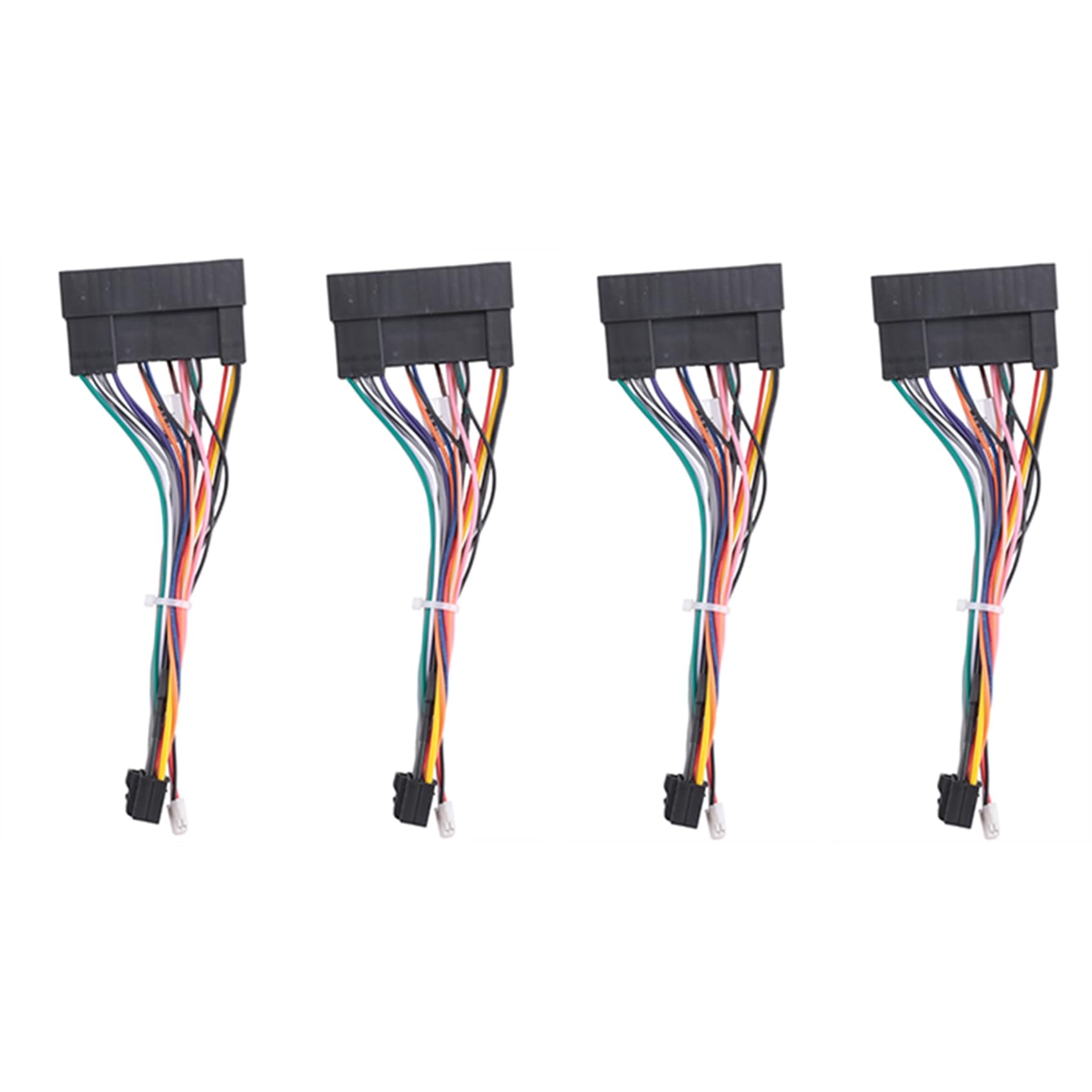 Kiudduy 4X Auto Radio Audio 16 PIN Android Power Kabelbaum Adapter für Carens K2/K3/K4/K5 IX35 von Kiudduy