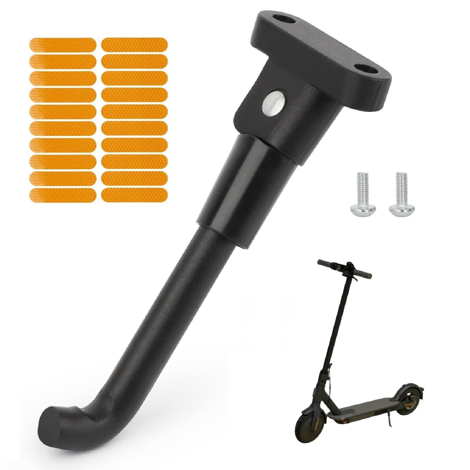 Scooterständer​Standfuß, Seitenständer Scooter, Elektro Scooter Ständer, E-Scooter Kickstand Ersatzteil für Elektroroller Roller Kickstand Elektrischer Roller Zubehör für Xiaomi 1S / M35 / Pro von Kiuiom