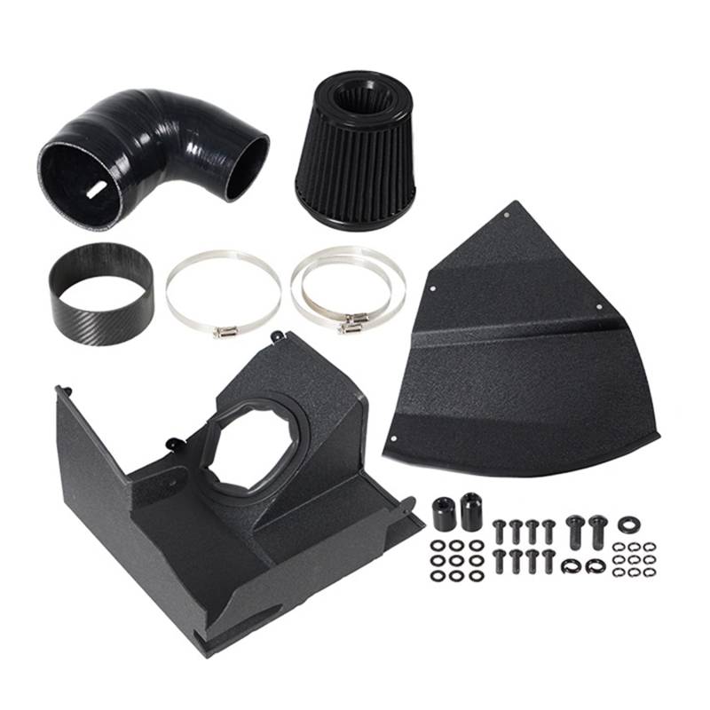 Kivvlbzeq Aluminium Rohr Ansaug Rohr Kit Auto Luft Ansaug Kanal Rohr Kalt Luft Filter System Motor Teile für G20 G21 320I 330I von Kivvlbzeq