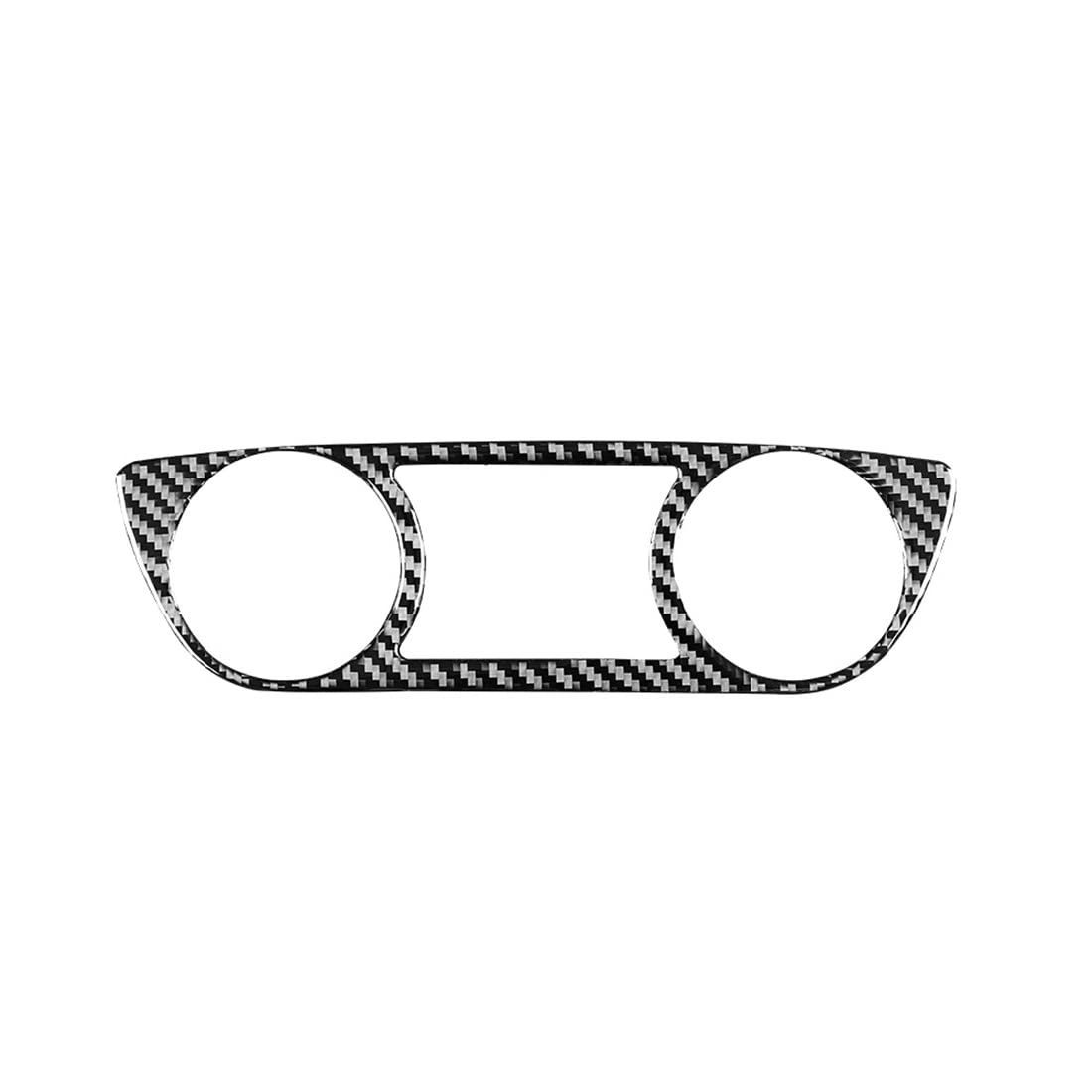 Kivvlbzeq Aufkleber für Zentrale Klimaanlage Luft Schalter Abdeckung HüLle Aus Kohle Faser für XR-V Vezel 2015-2020 Innen Ausstattung von Kivvlbzeq