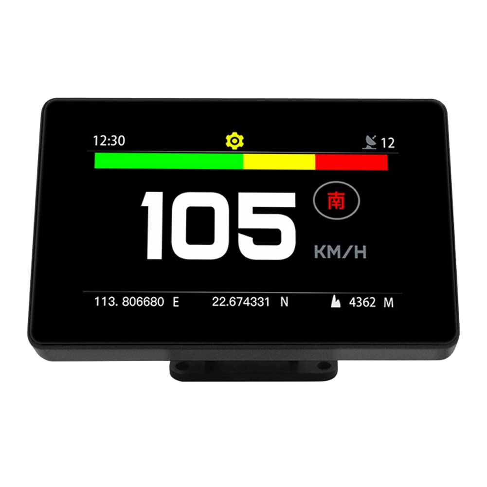 Kivvlbzeq C20-F Up Display Projektor Auto Alarmelektronik Tachometer Anzeigen Auto Bordcomputer Touchscreen von Kivvlbzeq