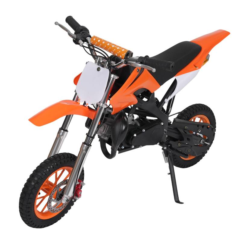 KiwiHood 8-Zoll-Dirt Bike für Kinder, 49CC Kinder-Motorrad mit rutschfesten Reifen, Scheibenbremsen, Outdoor-Abenteuer Dirt Bike, perfektes Geschenk für Abenteuerlustige von 6 bis 16 Jahren von KiwiHood