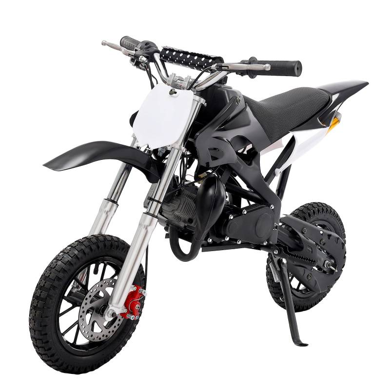 KiwiHood 8-Zoll-Dirt Bike für Kinder, 49CC Kinder-Motorrad mit rutschfesten Reifen, Scheibenbremsen, Outdoor-Abenteuer Dirt Bike, perfektes Geschenk für Abenteuerlustige von 6 bis 16 Jahren von KiwiHood