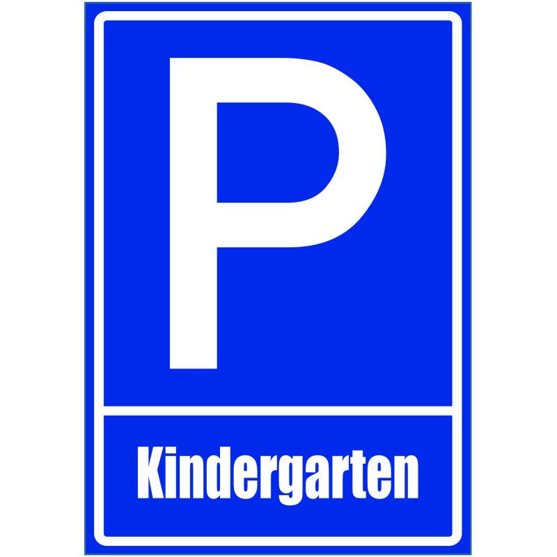 Kiwistar - Parkplatzschild - Kindergarten - Alu-Verbund kein PVC! von Kiwistar