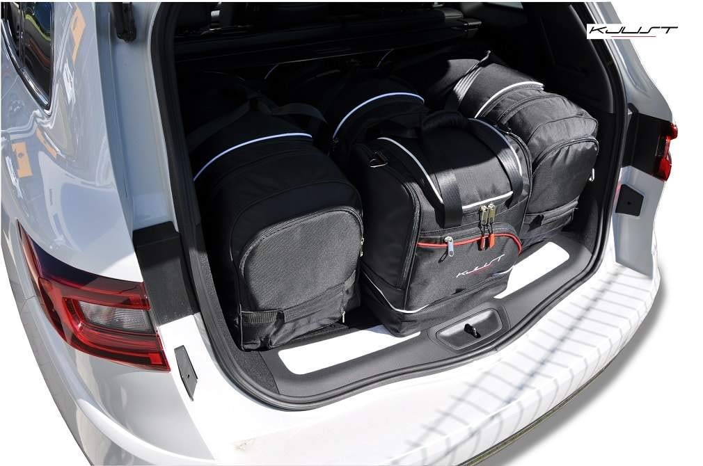 CAR Bags AUTOTASCHEN MASSTASCHEN ROLLENTASCHEN Renault CLIO, IV, 2012- - KJUST von KJUST