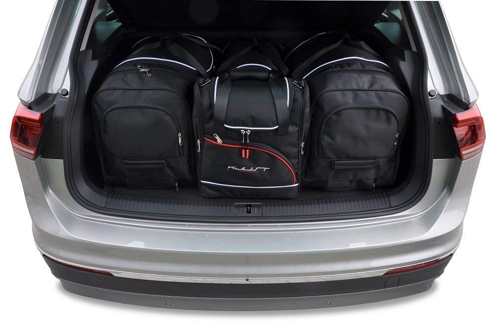 KJUST Dedizierte Reisetaschen 4 stk kompatibel mit VW TIGUAN II 2016-2024 CarBag von KJUST