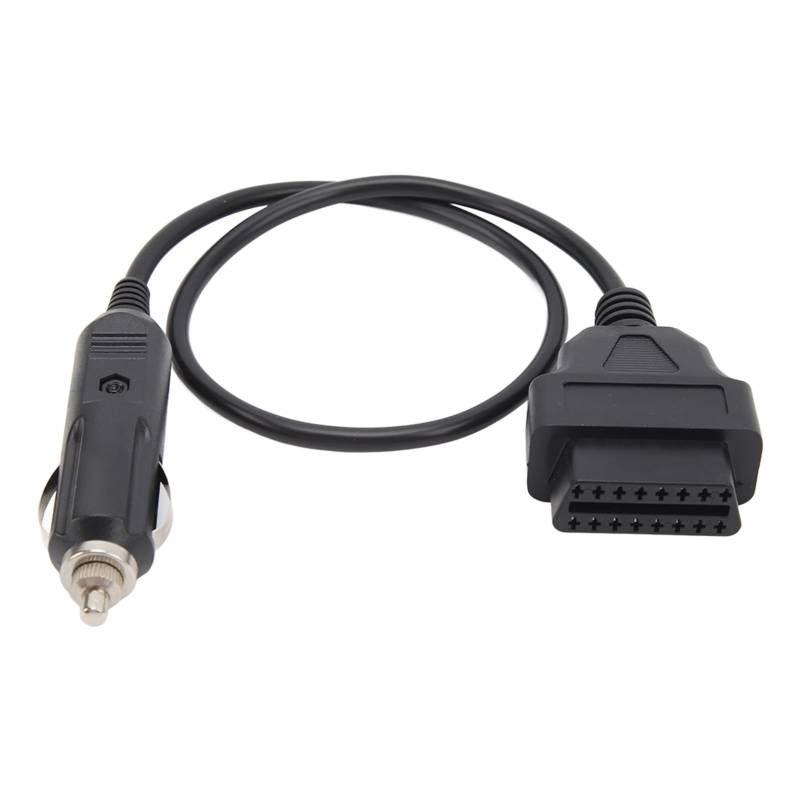 Klanata 12-V-OBD2-ECU-Notstromversorgungskabel, Zigarettenanzünder-auf-OBD-Buchse-Adapter, bewahrt Fahrzeugcodes und elektronische Voreinstellungen von Klanata