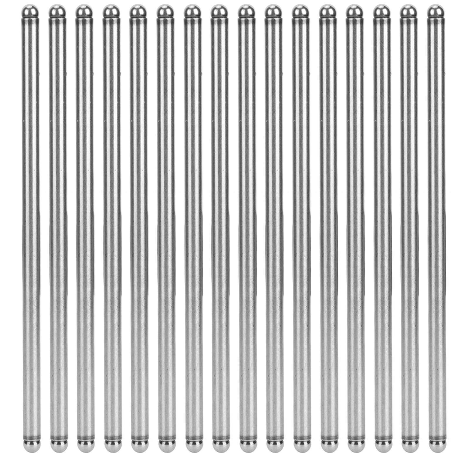 Klanata 16-teiliges SBC-Stößelstangen-Set, Stößelstangen aus gehärtetem Stahl mit 5/16 Zoll Durchmesser, 7,8 Zoll Standardlänge, OEM-Qualitätsersatz für Motoren von Klanata