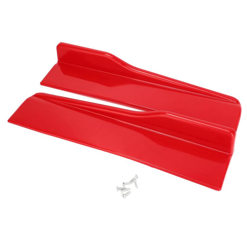 Klanata 2er-Pack Universal-Auto-Seiten-Winglets-Splitter, kratzfester ABS-Splitter-Diffusor für Autos, verbesserter Schutz und Aerodynamik von Klanata