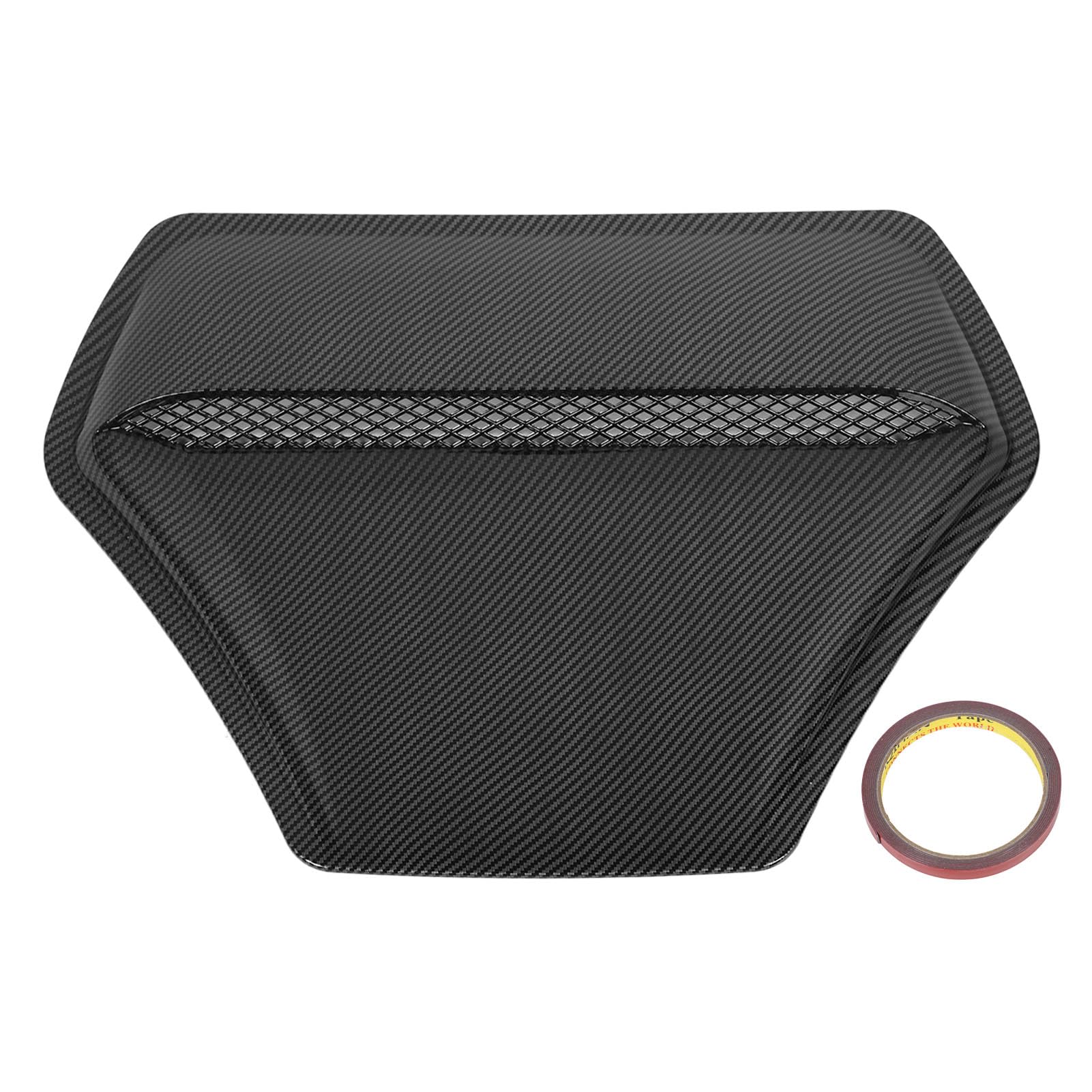 Klanata Autohauben-Entlüftungsabdeckung, Wärme, Motorhaube, Luftauslassverkleidung, Ersatz für Lancer Evolution X EVO 10 (Carbon Fiber Style) von Klanata