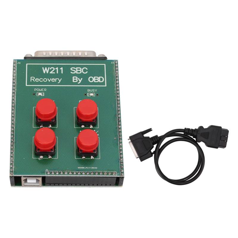 Klanata OBD2 SBC Reset Tool, Metall-ABS-Diagnosegerät für die Modelle W211 und R230, Kfz-Reparaturwerkzeug (Green) von Klanata