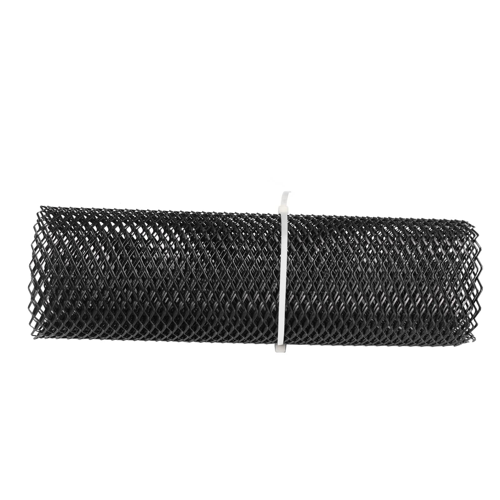 Klanata Universal Rhombic Mesh Frontgrill-Gittereinsatz für Autos, Aluminiumlegierungskonstruktion (Black) von Klanata