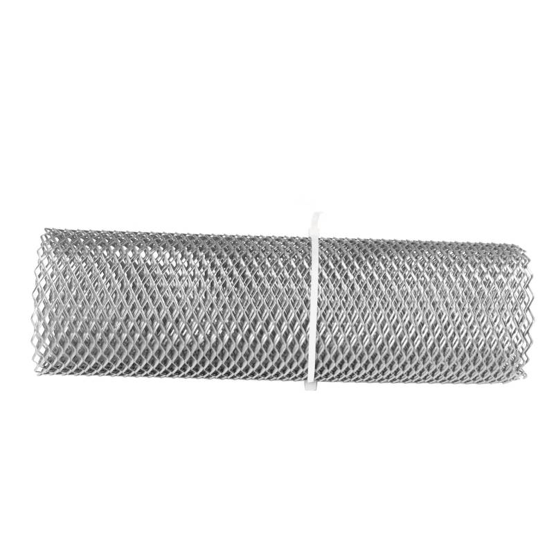 Klanata Universal Rhombic Mesh Frontgrill-Gittereinsatz für Autos, Aluminiumlegierungskonstruktion (Silver) von Klanata