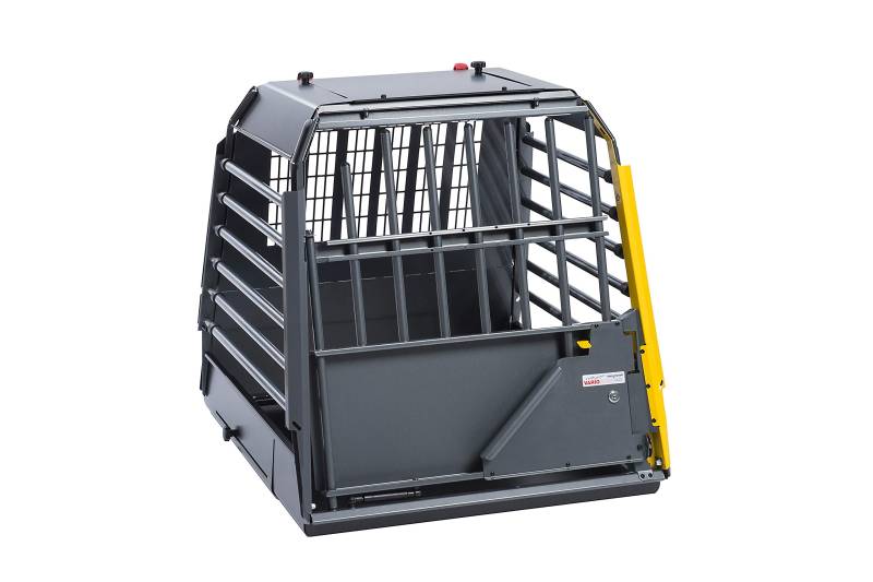 Hunde Transportbox VarioCage Einzelbox SL- Plus, Kleinmetall, Hundebox für den Kofferraum für mittlere bis große Hunde von Kleinmetall