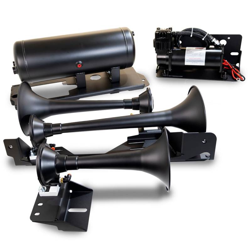 Kleinn Air Horns RAMHD-734 Black RAM HD Onboard Air System (mit Modell 230 Zughorn) von Kleinn Air Horns