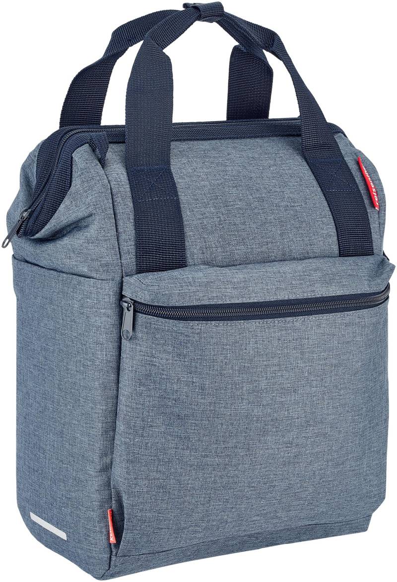 KlickFix Asista Teile fürs Rad Unisex – Erwachsene KLICKfix Roomy GT Gepäckträgertasche, Blau, 25x40x17cm von KlickFix