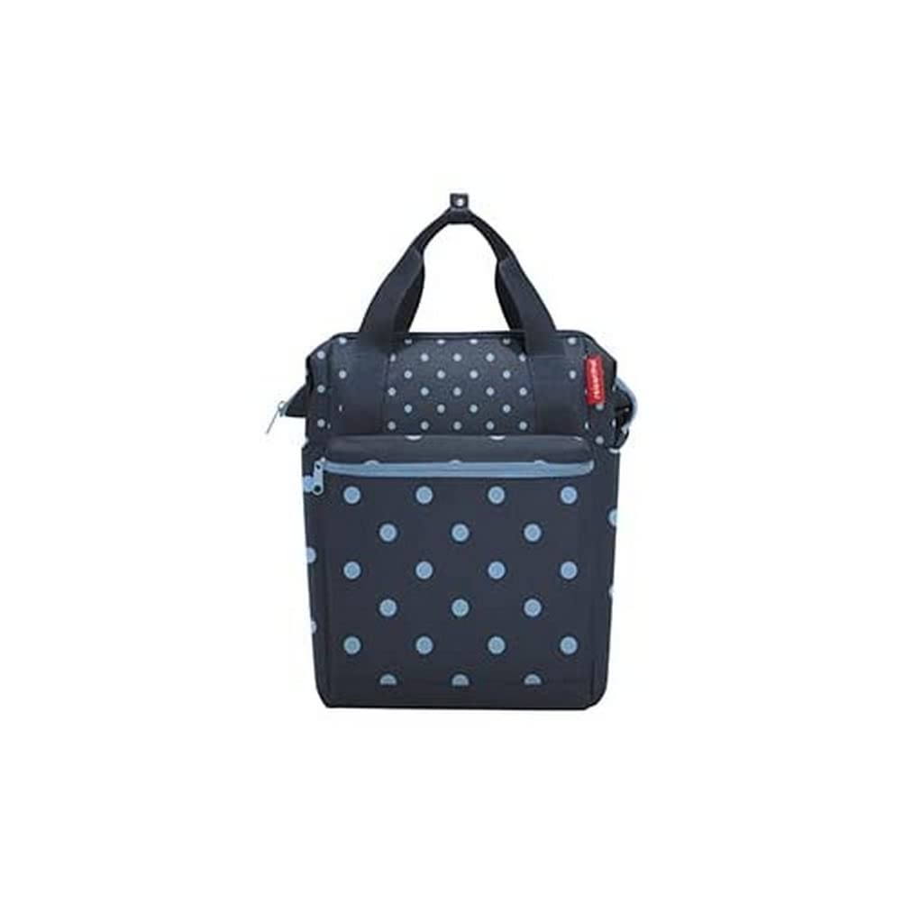 KlickFix Asista Teile fürs Rad Unisex – Erwachsene KLICKfix Roomy GT Gepäckträgertasche, Blau, 25x40x17cm von KlickFix