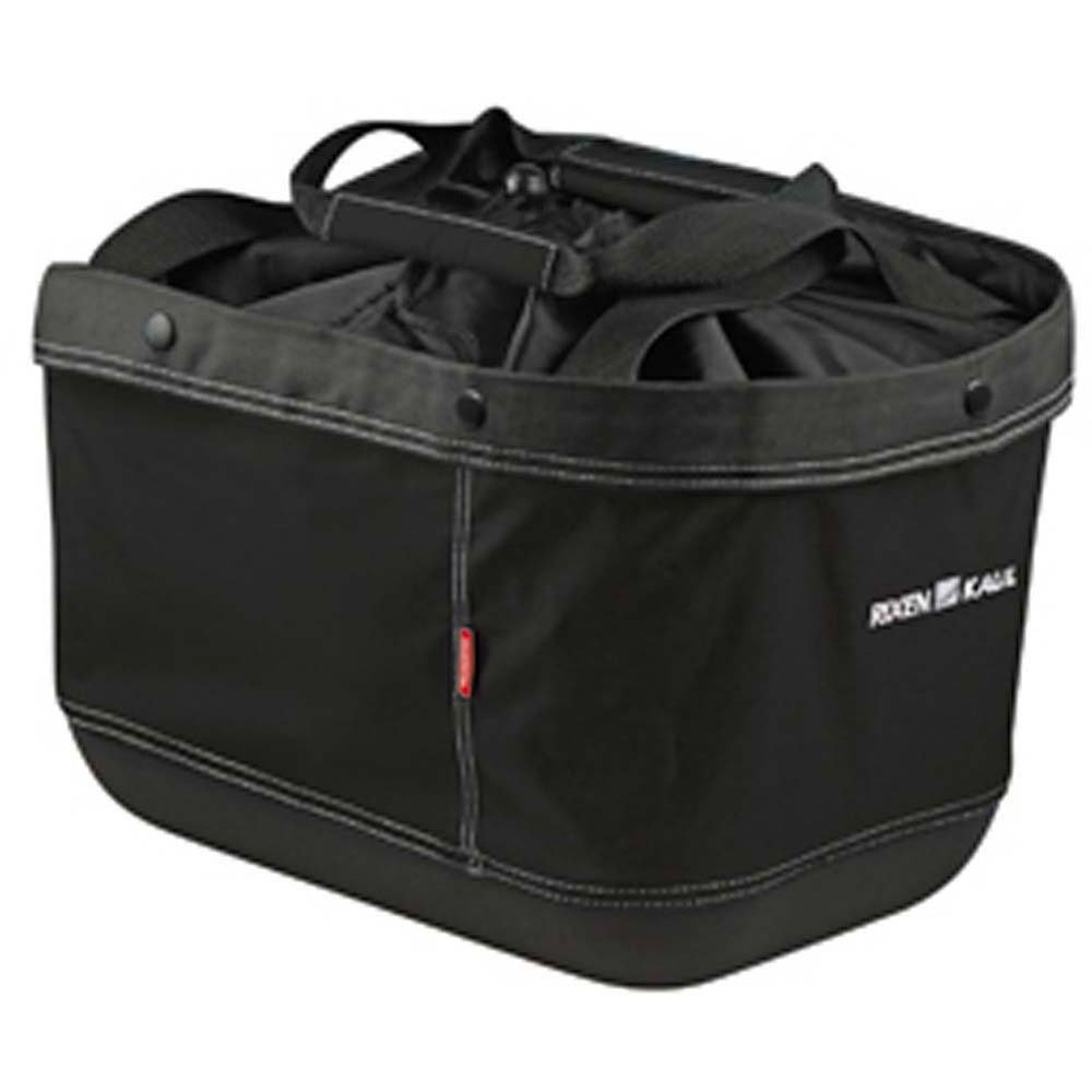 KlickFix Shoppertasche Alingo GT 41x29x24cm f. Rackt.-Gepäcktr schwarz + Flicken von KlickFix