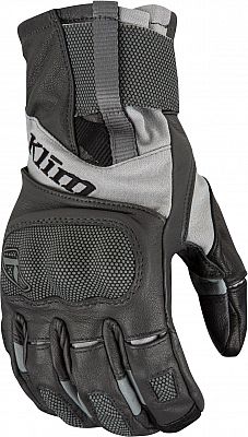 Klim Adventure Kurz, Handschuhe Gore-Tex - Dunkelgrau/Grau/Schwarz - XXL von Klim