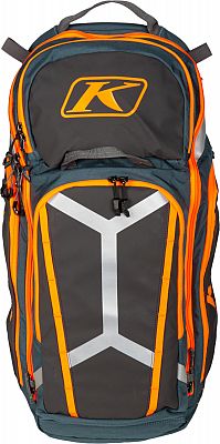 Klim Arsenal 30, Rucksack - Dunkelgrau/Petrol/Orange von Klim