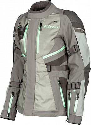 Klim Artemis, Textiljacke Gore-Tex Damen - Grau/Dunkelgrau/Mint-Grün - XS von Klim