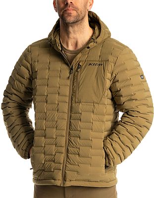 Klim Boulder Stretch Hooded, Daunenjacke - Oliv - 3XL von Klim