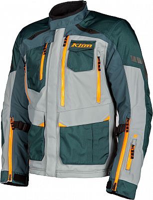 Klim Carlsbad, Textiljacke Gore-Tex - Petrol/Grau/Orange - M von Klim