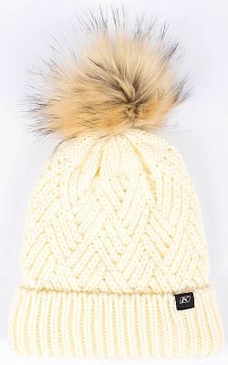 Klim Chevron Pom, Mütze Damen - Beige - Einheitsgröße von Klim