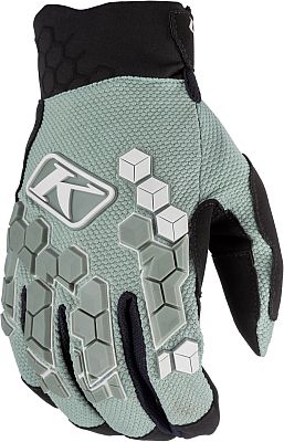 Klim Dakar, Handschuhe - Grau/Schwarz - XL von Klim