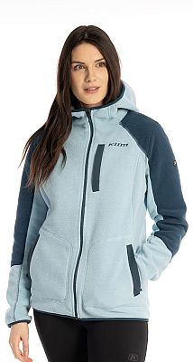 Klim Darby Canyon, Kapuzenjacke Damen - Hellblau/Petrol - XXL von Klim