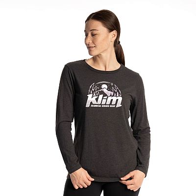 Klim Estelle, T-Shirt langarm Damen - Schwarz - L von Klim