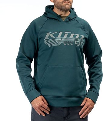 Klim Foundation, Kapuzenpullover - Dunkelgrün/Grau - 3XL von Klim