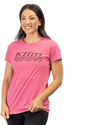 Klim Foundation, T-Shirt Damen - Pink/Dunkelrot - L von Klim