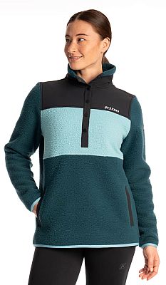 Klim High Pile Mountain, Pullover Damen - Dunkelblau/Hellblau/Schwarz - XXL von Klim